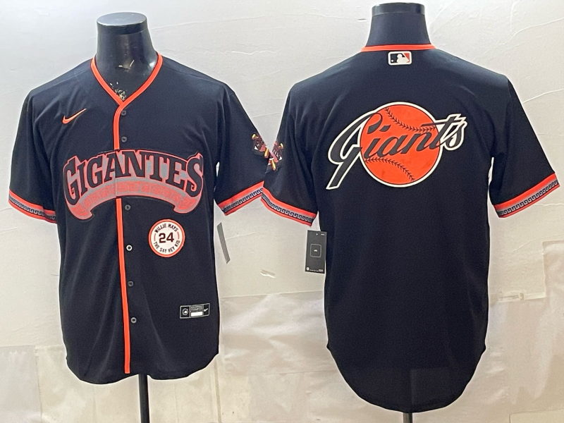 2026 Men Nike San Francisco Giants blank black Game MLB Jersey 0401004